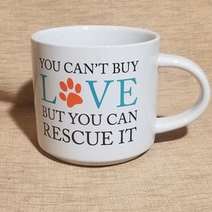 Rescue dog lover mug